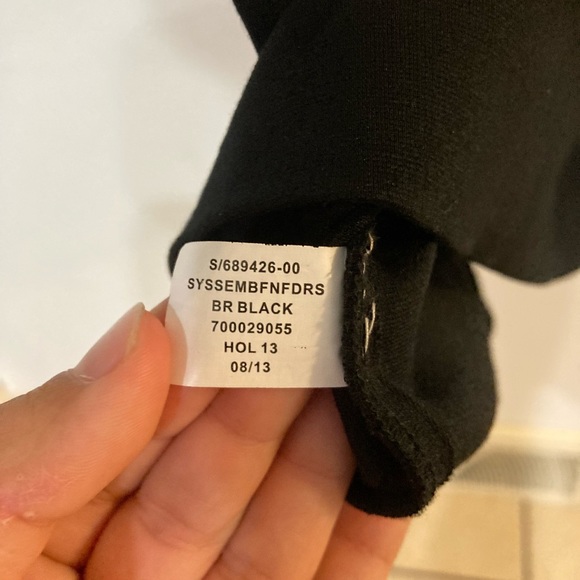 BANANA REPUBLIC womans black mini dress, size 4 - Picture 7 of 8